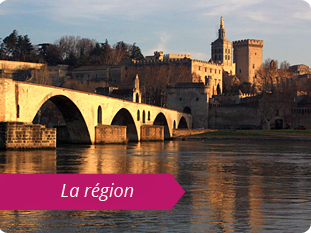 Région du Vaucluse, Pont d'Avignon